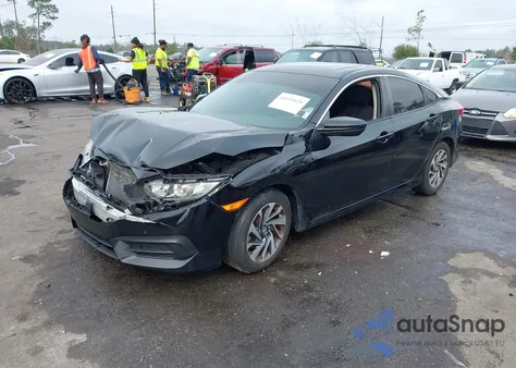 2018 Honda Civic Ex из США, поврежденный, VIN 2HGFC2F70JH511787